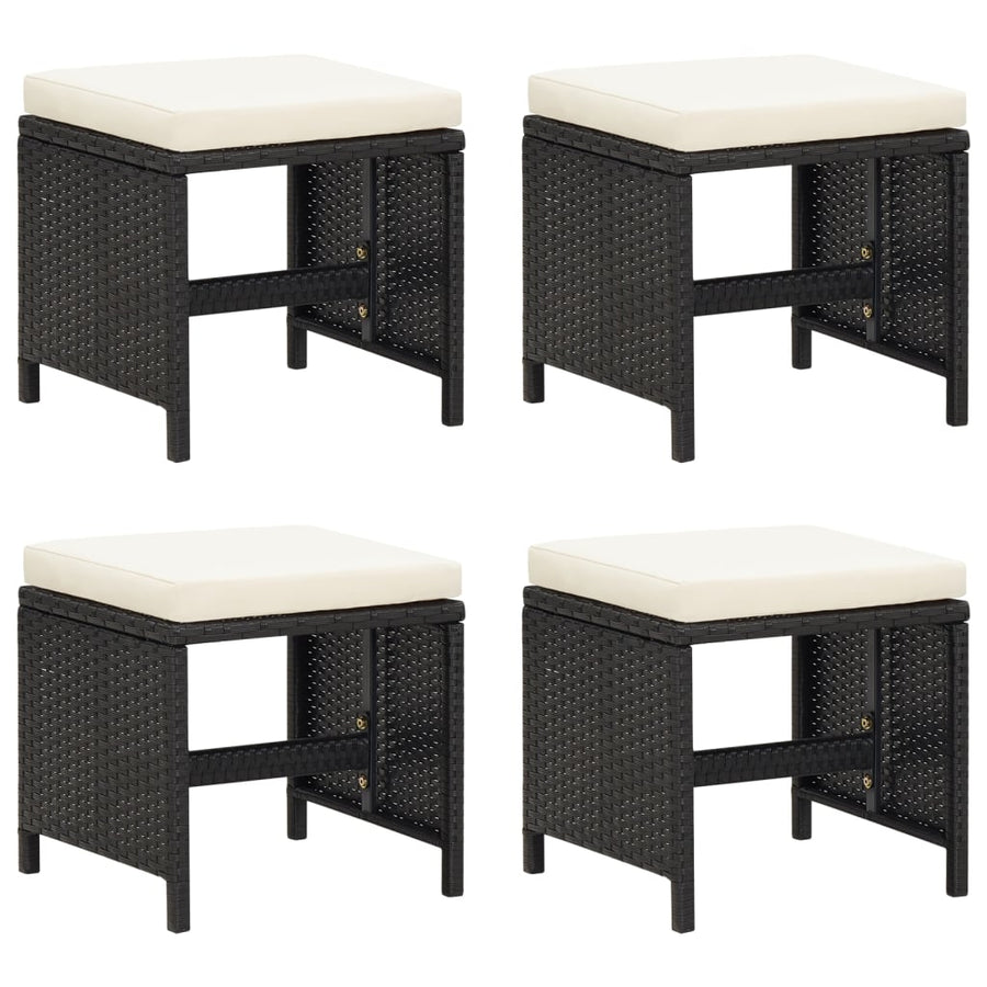 19-Delige Tuinset Met Kussens Poly Rattan 15