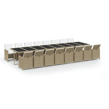 Tuinset Met Kussens Poly Rattan 17
