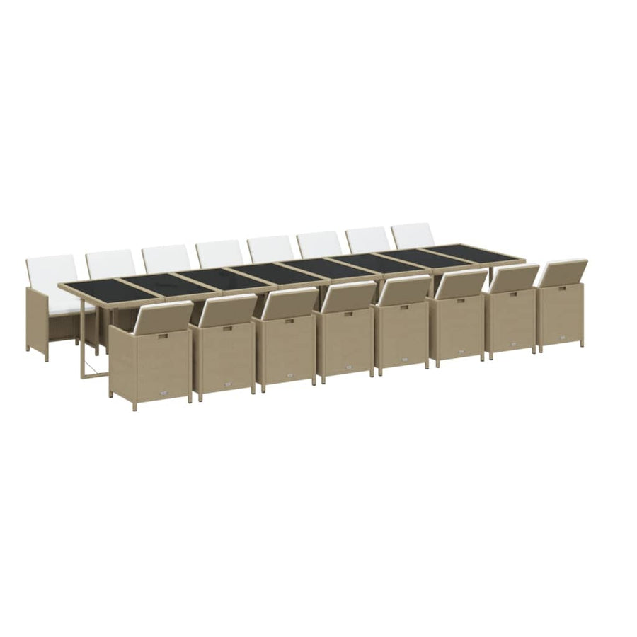 Tuinset Met Kussens Poly Rattan 17