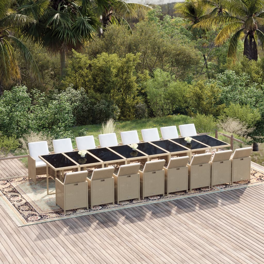 Tuinset Met Kussens Poly Rattan 17