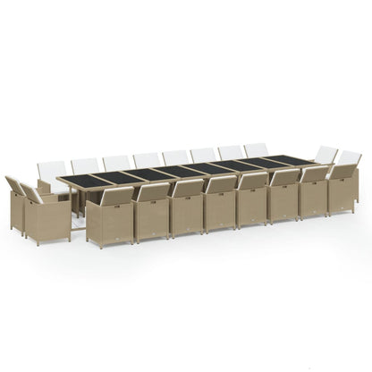 Tuinset Met Kussens Poly Rattan 21