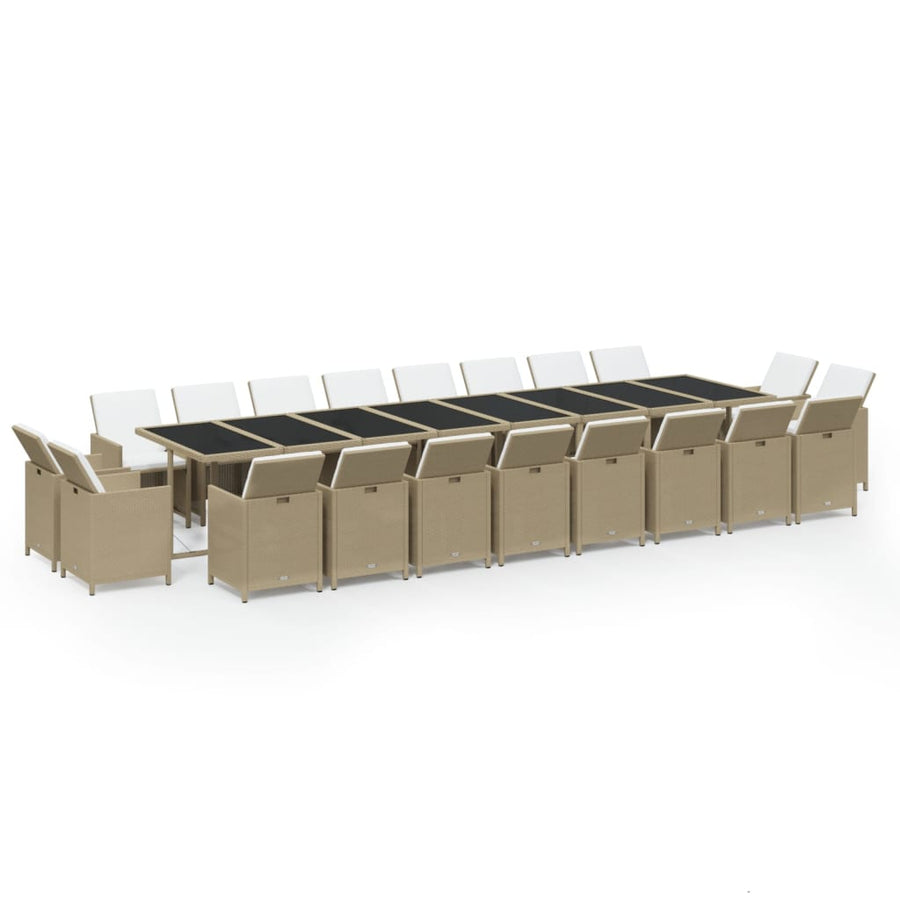 Tuinset Met Kussens Poly Rattan 21