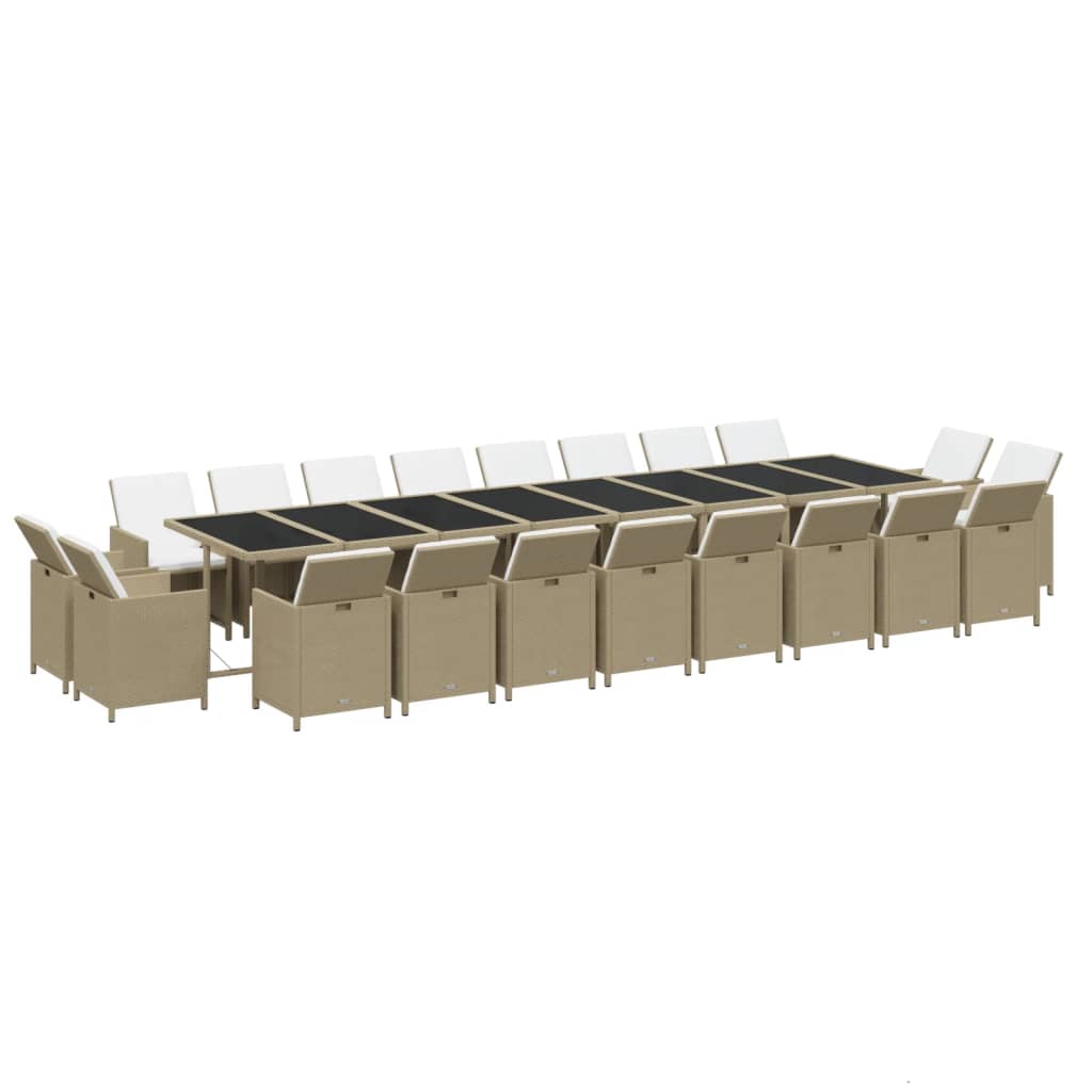 Tuinset Met Kussens Poly Rattan 21
