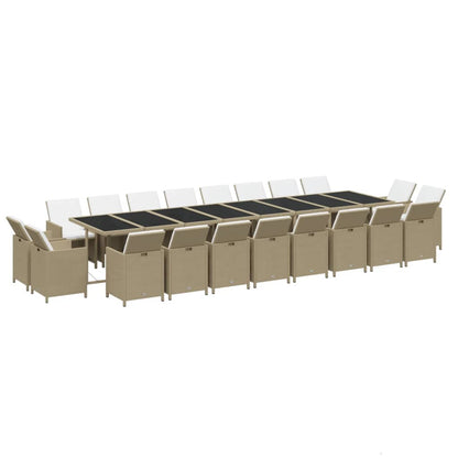 Tuinset Met Kussens Poly Rattan 21