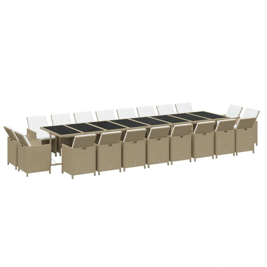 Tuinset Met Kussens Poly Rattan 21