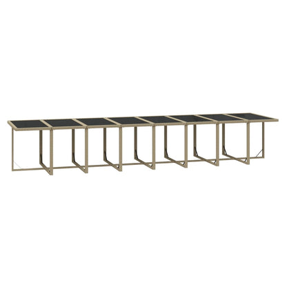 21-Delige Tuinset Met Kussens Poly Rattan 17