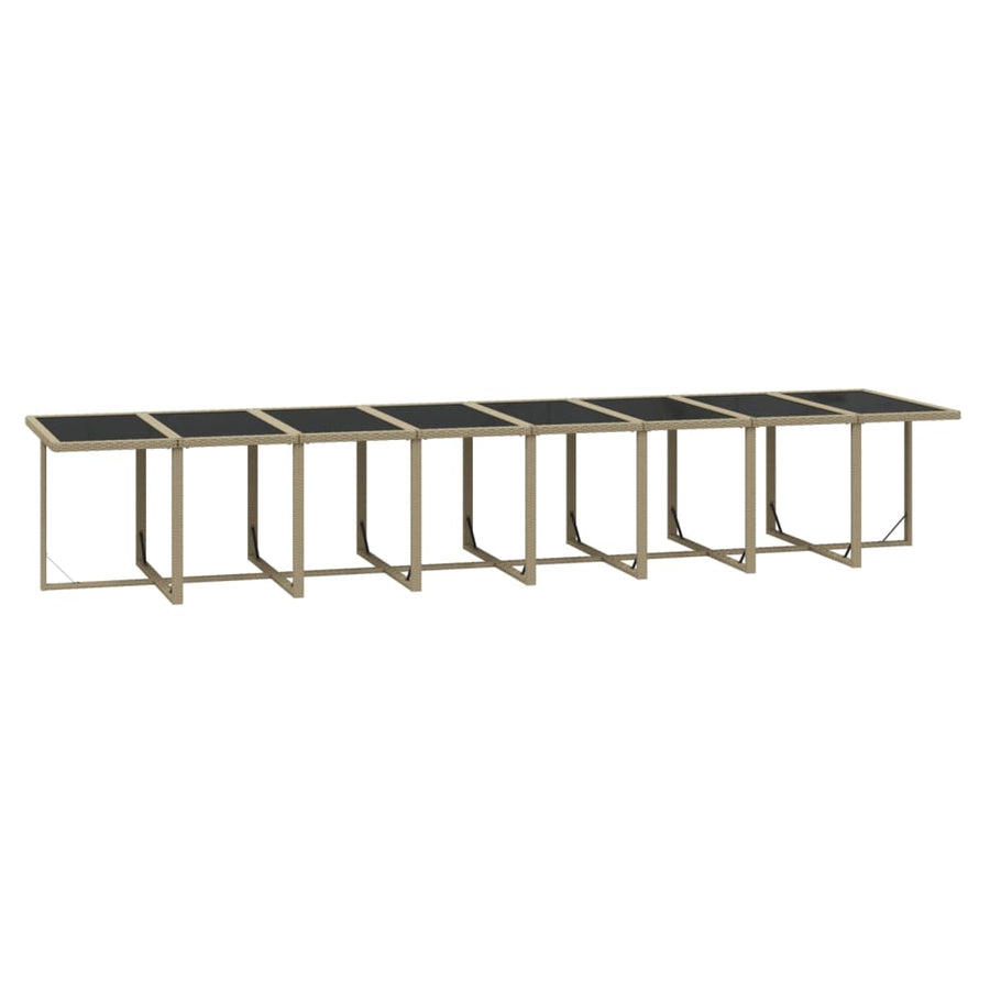 21-Delige Tuinset Met Kussens Poly Rattan 17