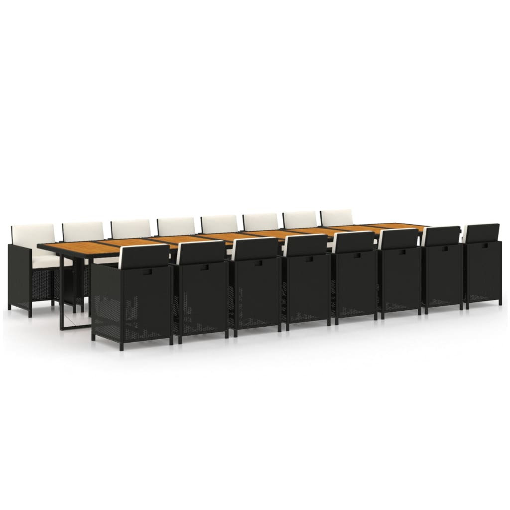 Tuinset Met Kussens Poly Rattan 17