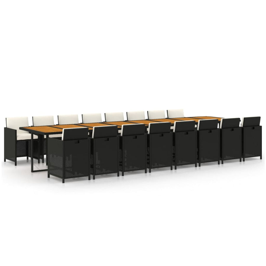 Tuinset Met Kussens Poly Rattan 17