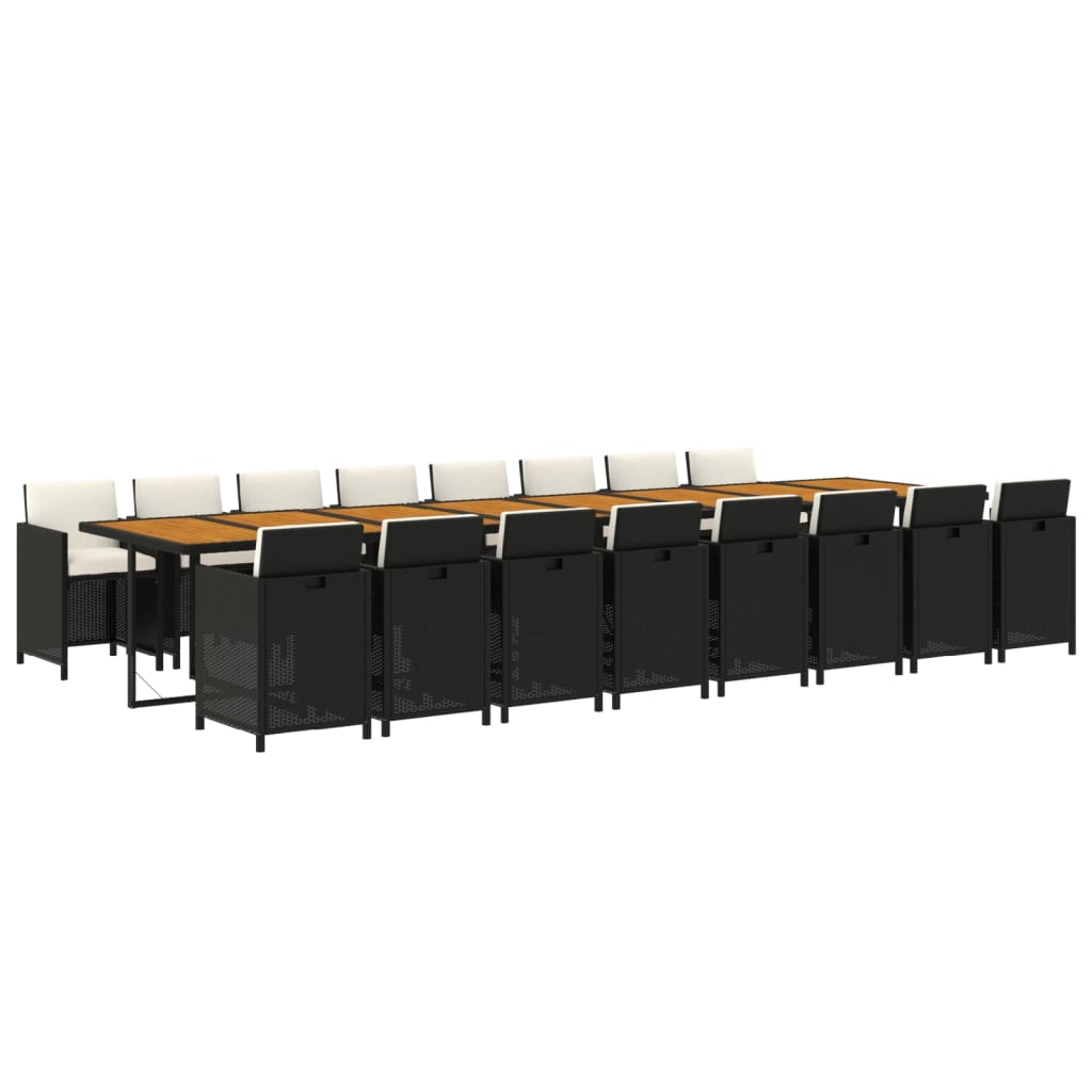 Tuinset Met Kussens Poly Rattan 17
