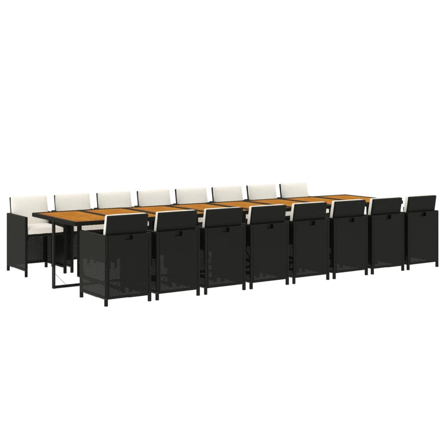 Tuinset Met Kussens Poly Rattan 17