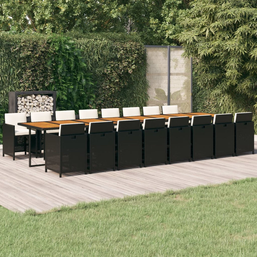 Tuinset Met Kussens Poly Rattan 17