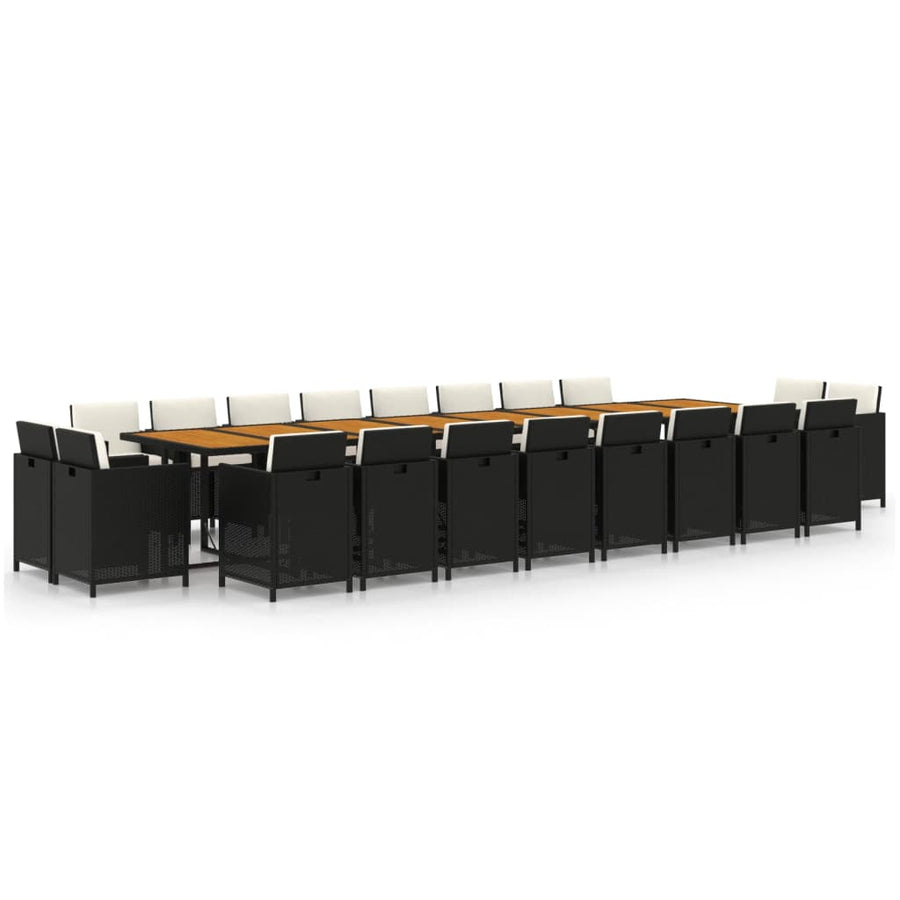 Tuinset Met Kussens Poly Rattan 21