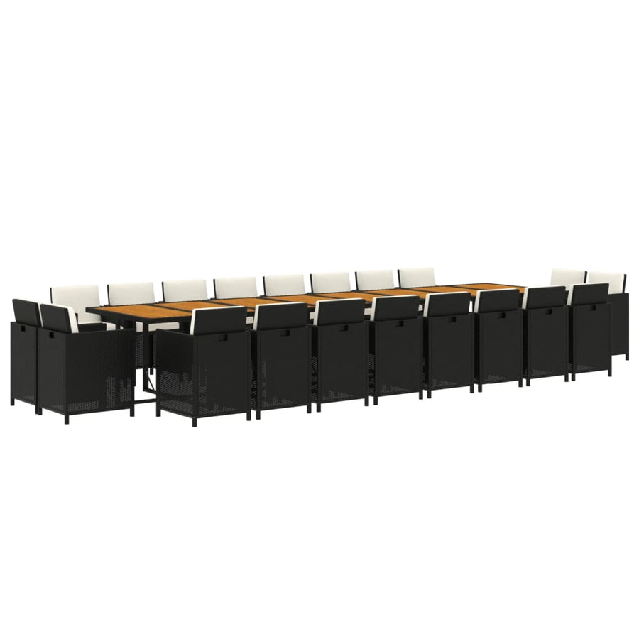 Tuinset Met Kussens Poly Rattan 21