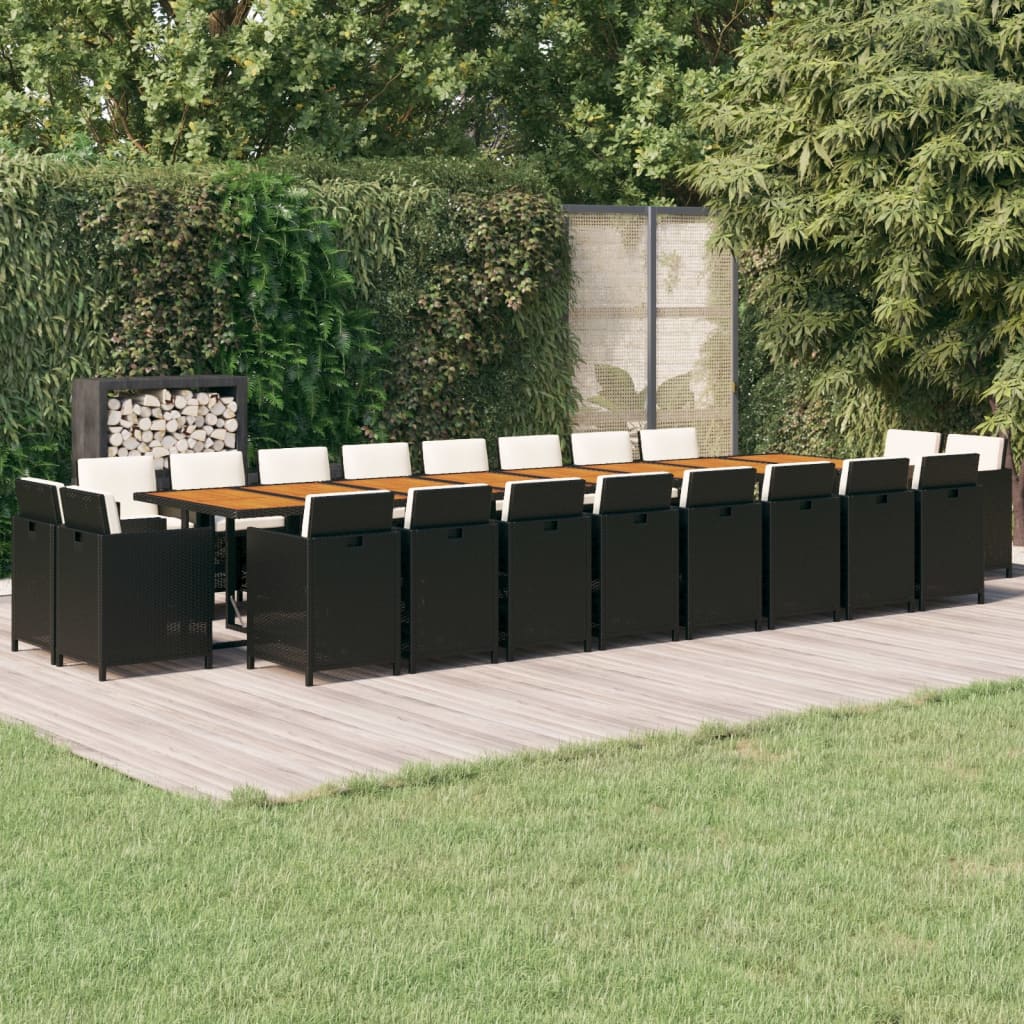 Tuinset Met Kussens Poly Rattan 21