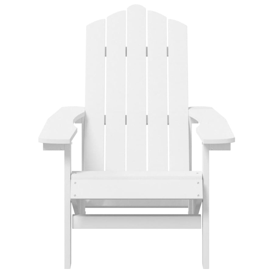 Tuinstoelen 2 St Adirondack Hdpe 1 Wit