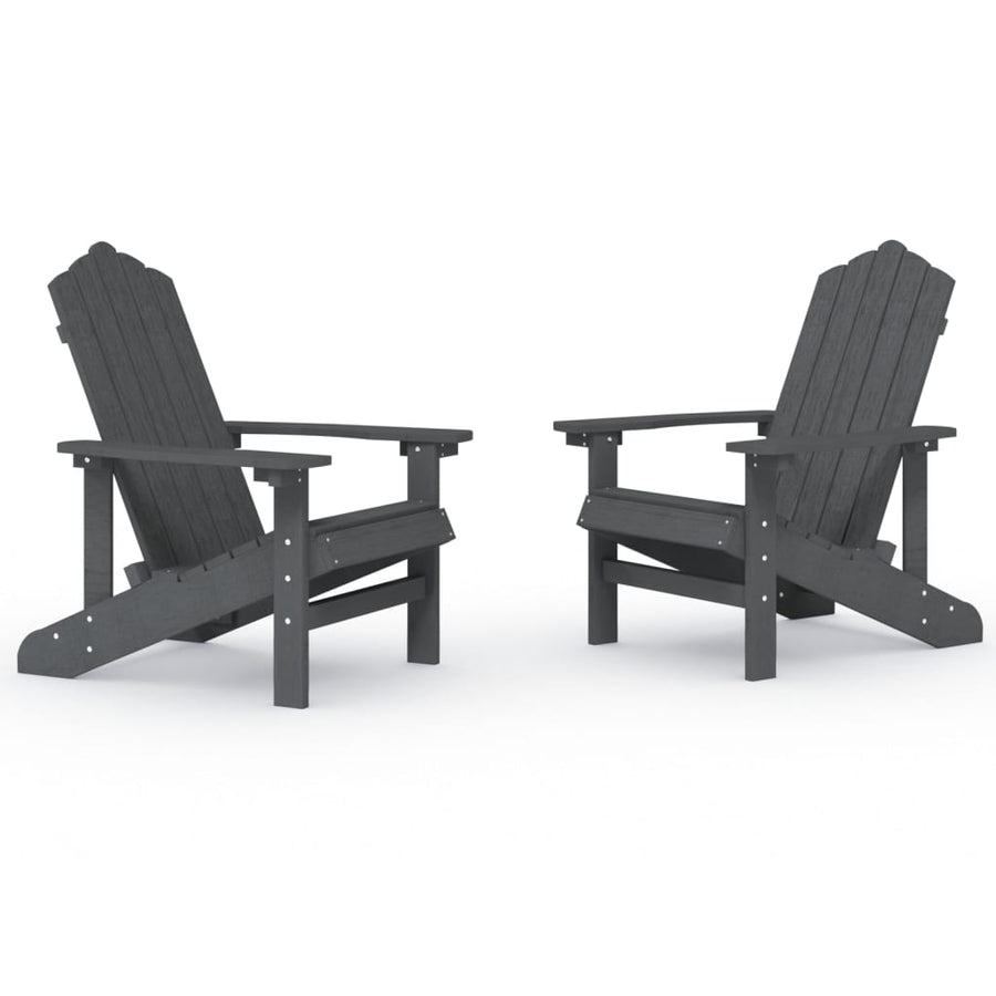 Tuinstoelen 2 St Adirondack Hdpe Kleurig 1