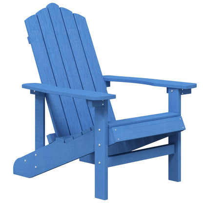 Tuinstoelen 2 St Adirondack Hdpe Aquablauw 1 Waterblauw