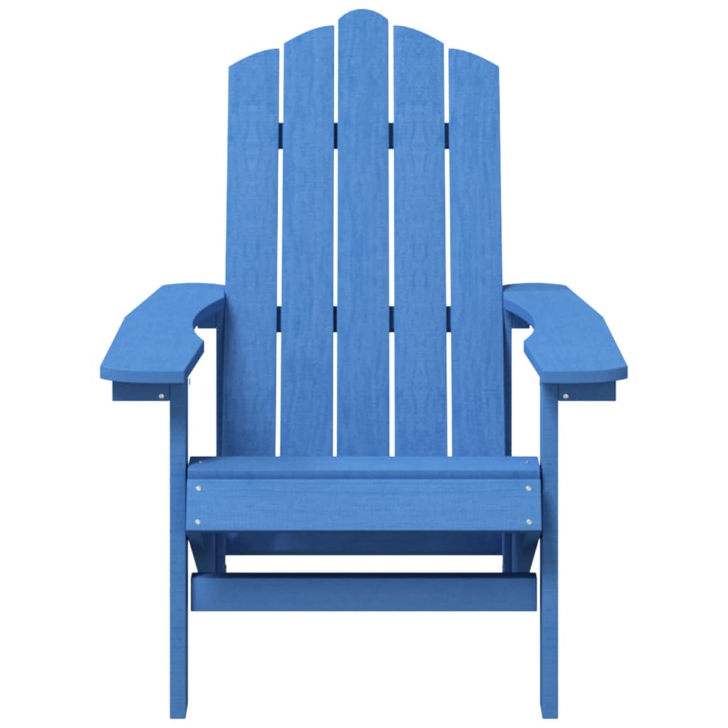 Tuinstoelen 2 St Adirondack Hdpe Aquablauw 1 Waterblauw