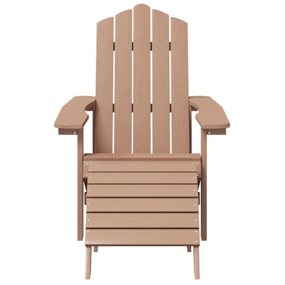 Tuinstoelen 2 St Adirondack Met Voetensteunen Hdpe 1