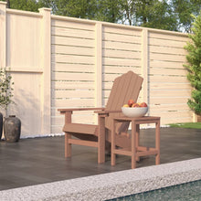 Tuinstoel Adirondack Met Tafel Hdpe 1 Bruin