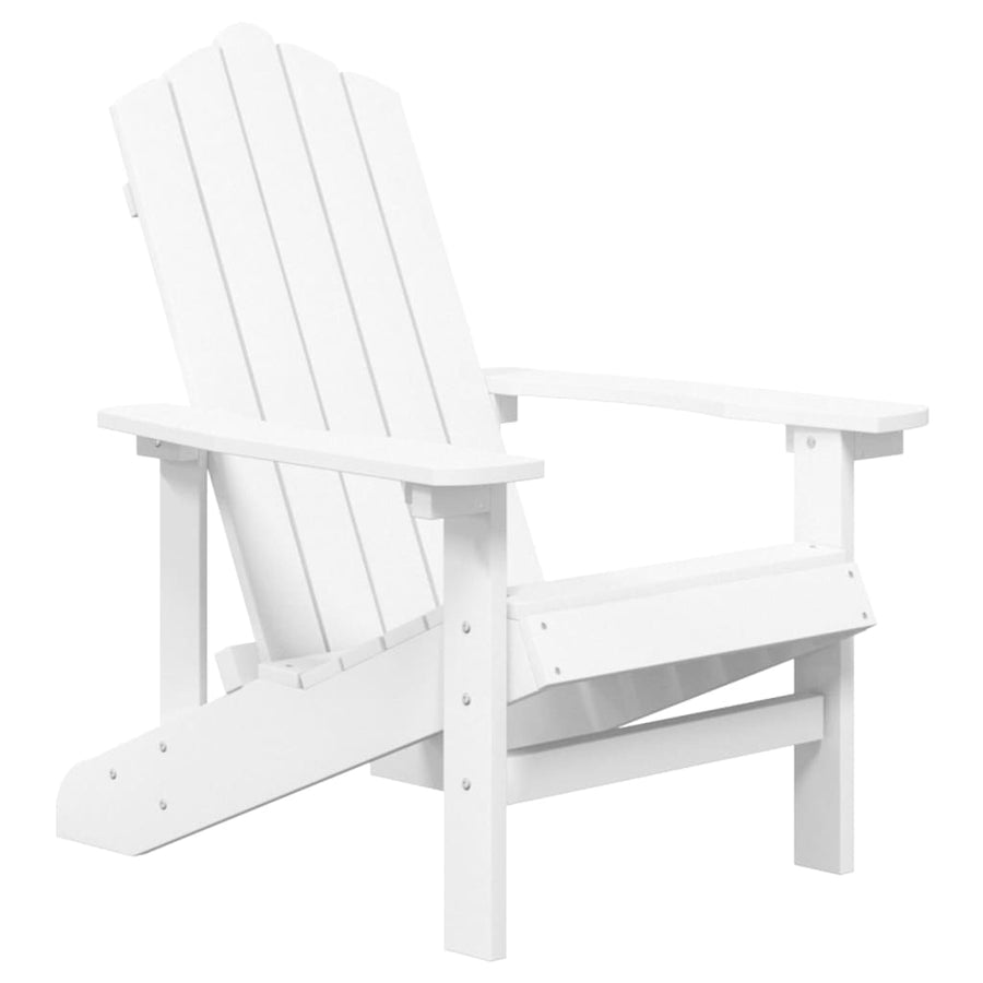 Tuinstoelen Adirondack Met Tafel Hdpe 1 Wit