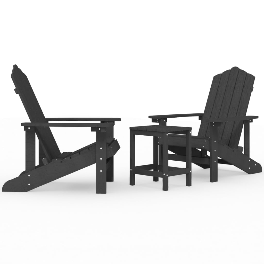 Tuinstoelen Adirondack Met Tafel Hdpe Kleurig 1
