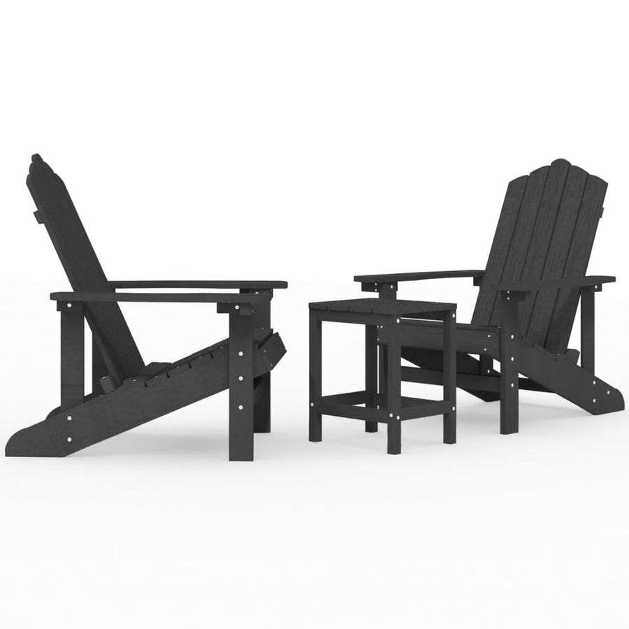 Tuinstoelen Adirondack Met Tafel Hdpe Kleurig 1