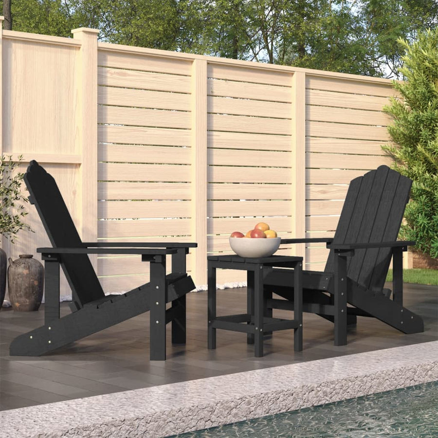 Tuinstoelen Adirondack Met Tafel Hdpe Kleurig 1