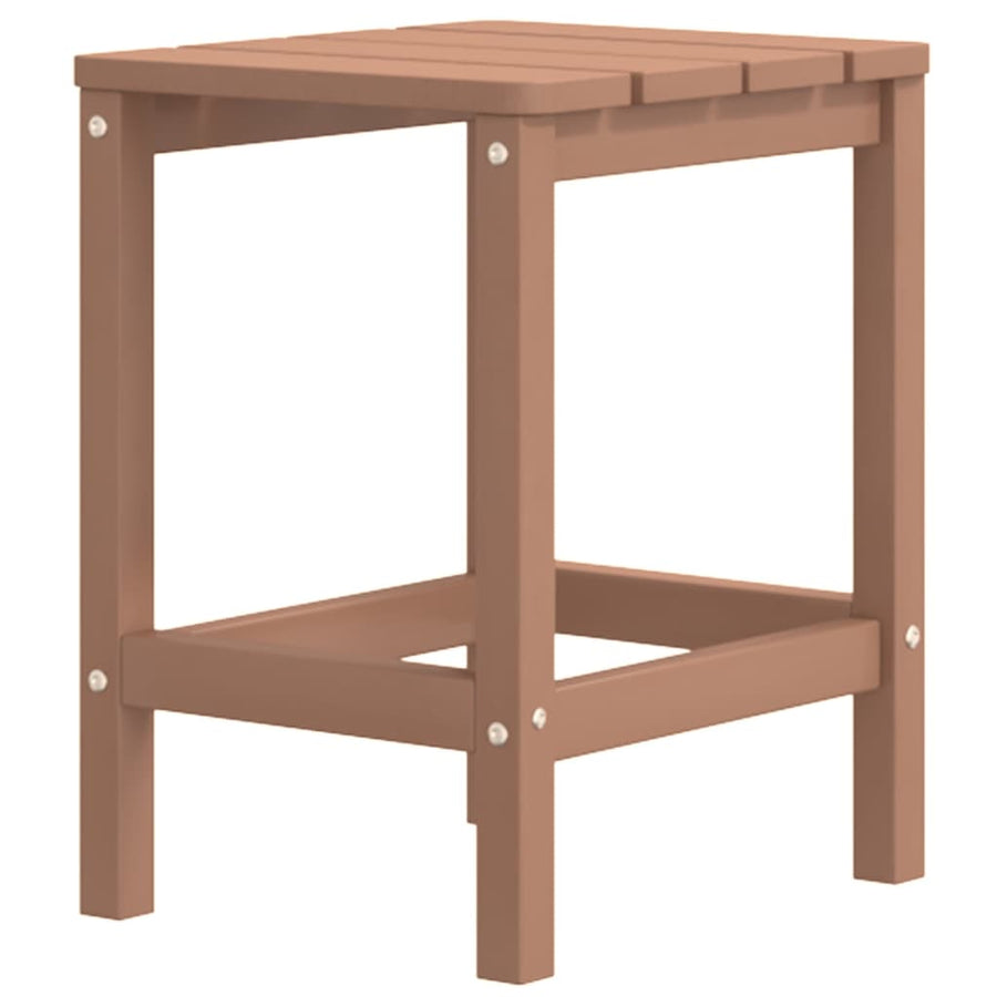 Tuinstoelen Adirondack Met Tafel Hdpe 1 Bruin