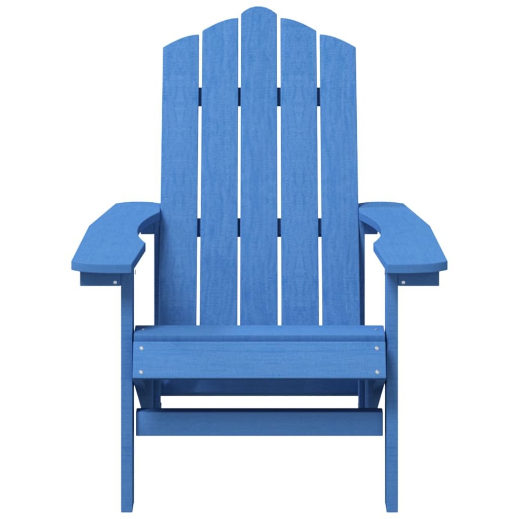 Tuinstoelen Adirondack Met Tafel Hdpe Aquablauw 1 Waterblauw
