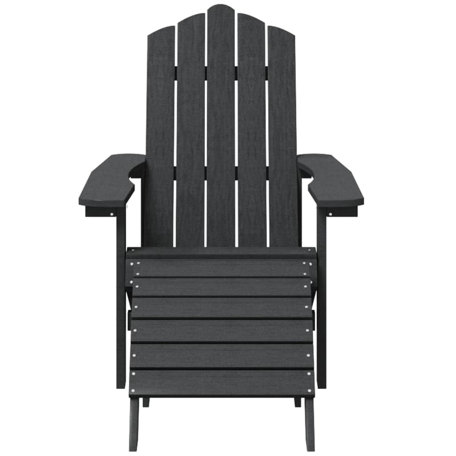 Tuinstoelen Adirondack Met Voetenbank Tafel Hdpe Kleur 1