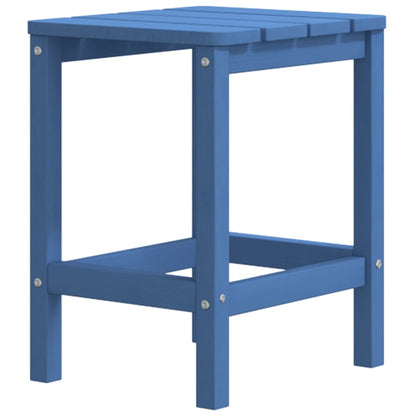 Tuinstoelen Adirondack Met Voetenbank En Tafel Hdpe Aquablauw 1