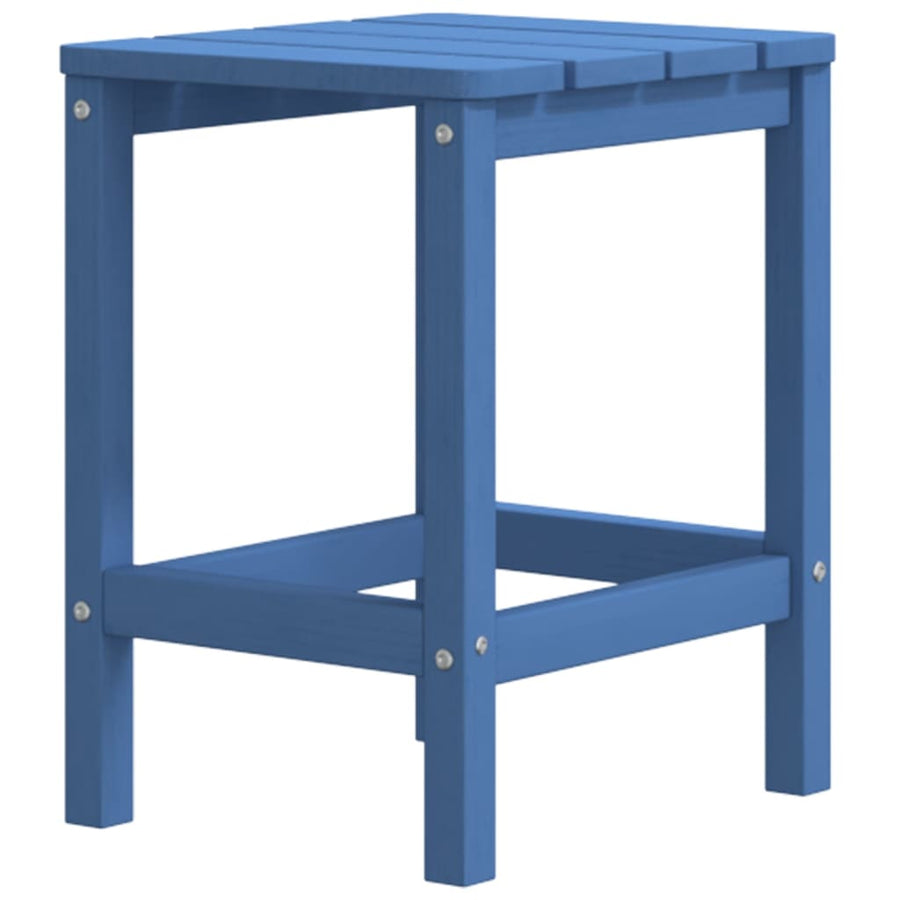 Tuinstoelen Adirondack Met Voetenbank En Tafel Hdpe Aquablauw 1
