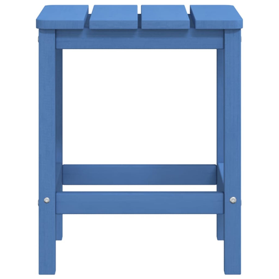 Tuinstoelen Adirondack Met Voetenbank En Tafel Hdpe Aquablauw 1