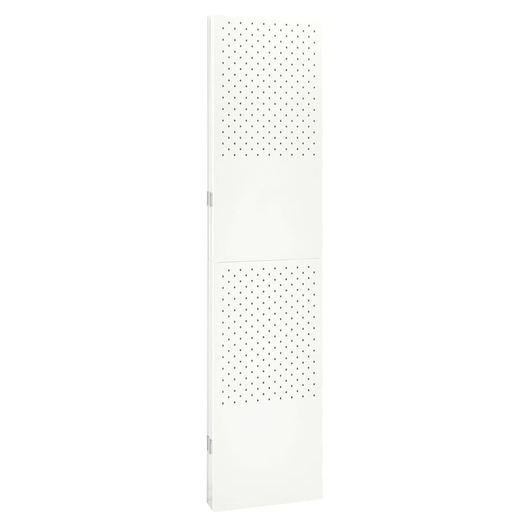 Kamerschermen 2 St Met 4 Panelen Staal 2
