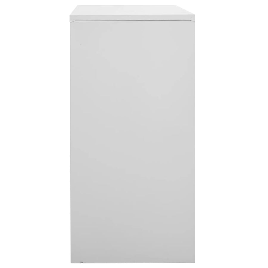 Lockerkasten 90X45X9,5 Cm Staal Lichtgrijs 1 2 Met 6 lockers