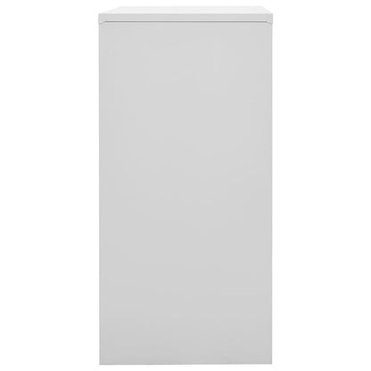 Lockerkasten 90X45X9,5 Cm Staal Lichtgrijs En Groen 1 2 Met 6 lockers