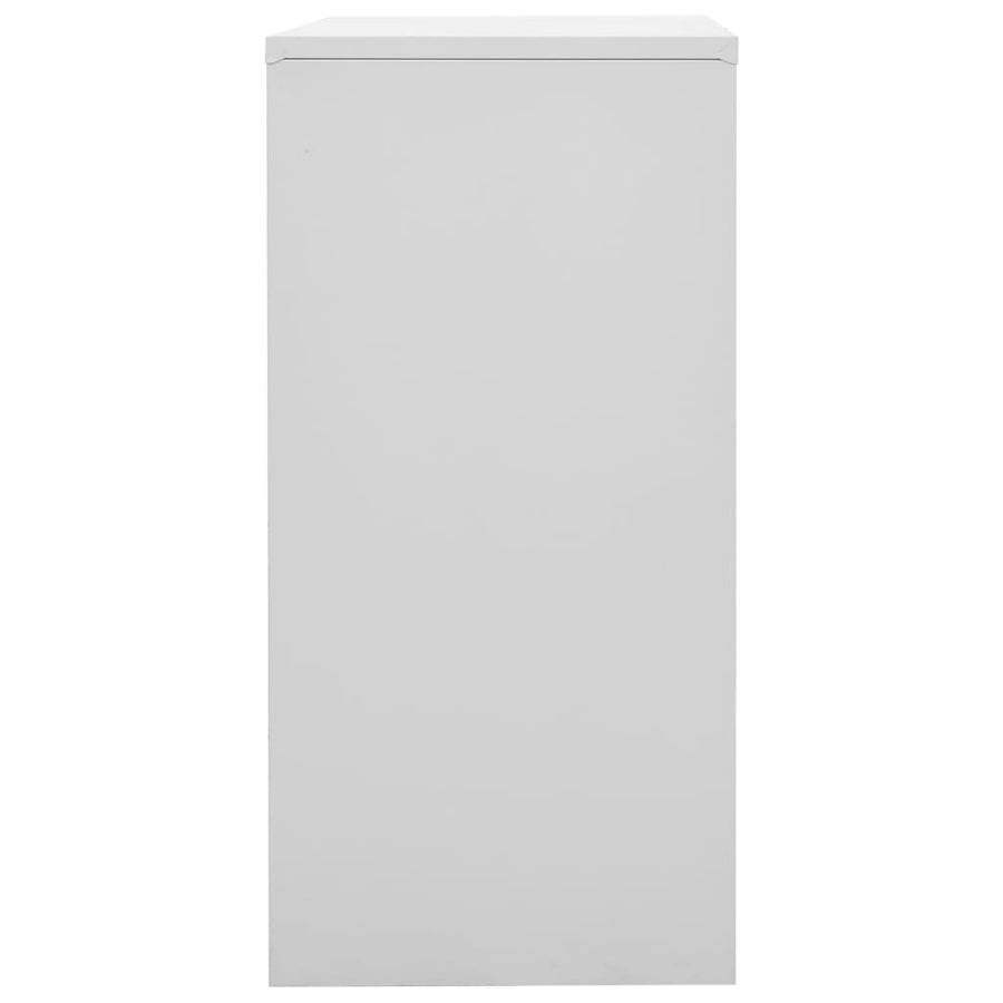 Lockerkasten 90X45X9,5 Cm Staal Lichtgrijs En Groen 1 2 Met 6 lockers