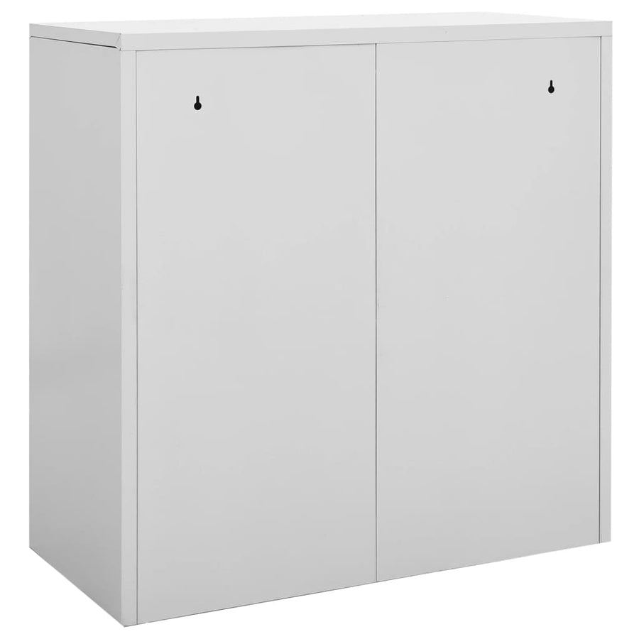 Lockerkasten 90X4X92, Cm Staal Lichtgrijs 1 5 Met 6 lockers