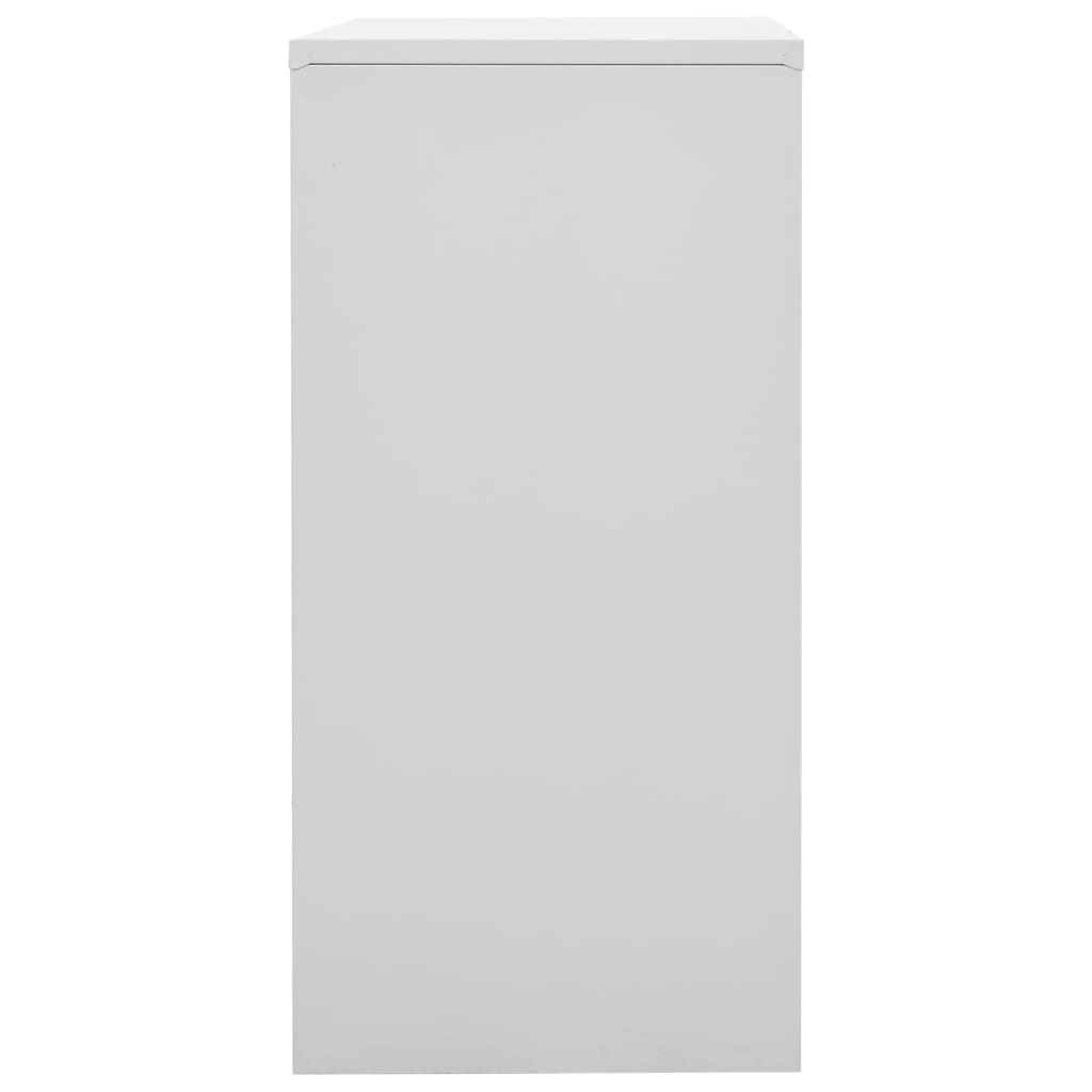 Lockerkasten 90X4X92, Cm Staal Lichtgrijs En Rood 1 5 Met 6 lockers