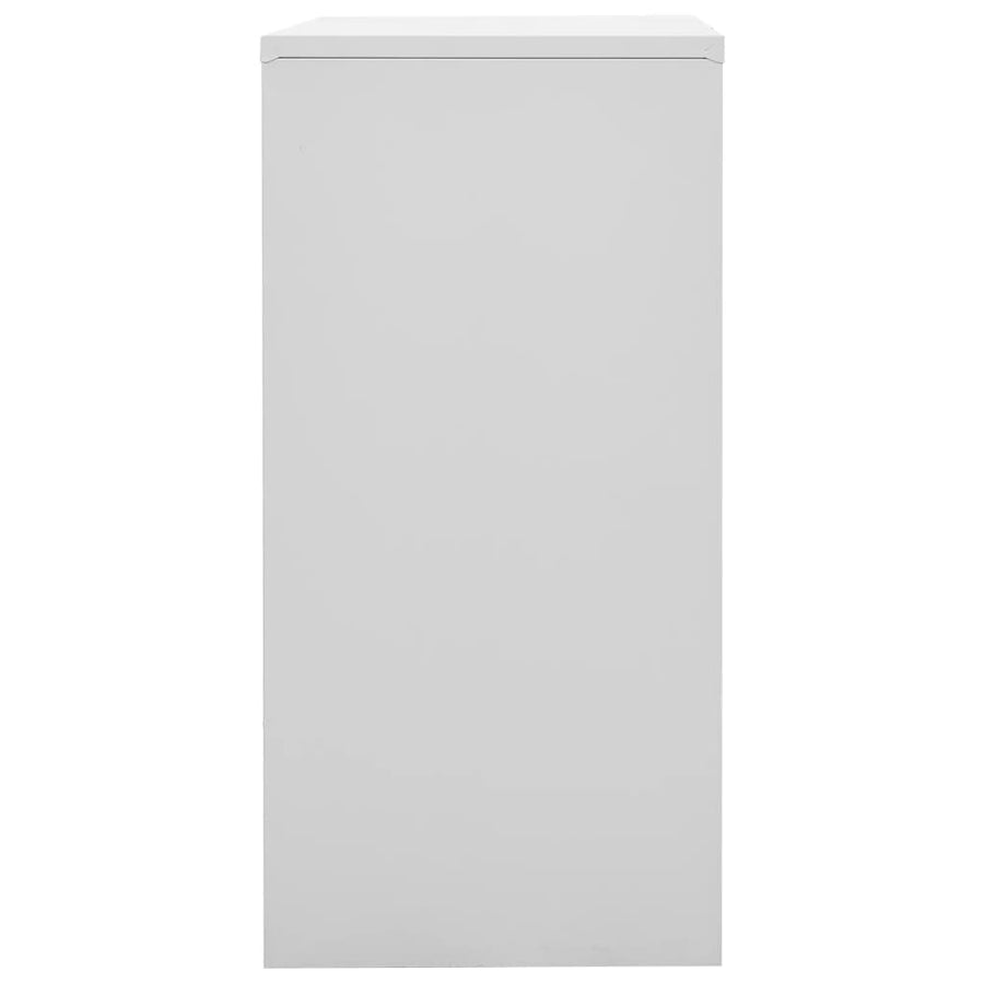 Lockerkasten 90X4X92, Cm Staal Lichtgrijs En Groen 1 5 Met 6 lockers