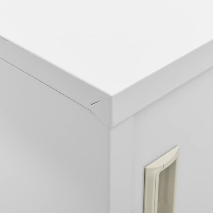 Lockerkasten 90X4X92, Cm Staal Lichtgrijs 1 5 Met 9 lockers