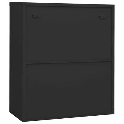 Kantoorkast Met Plantenbak Staal Kleurig 90 x 40 x 128 cm