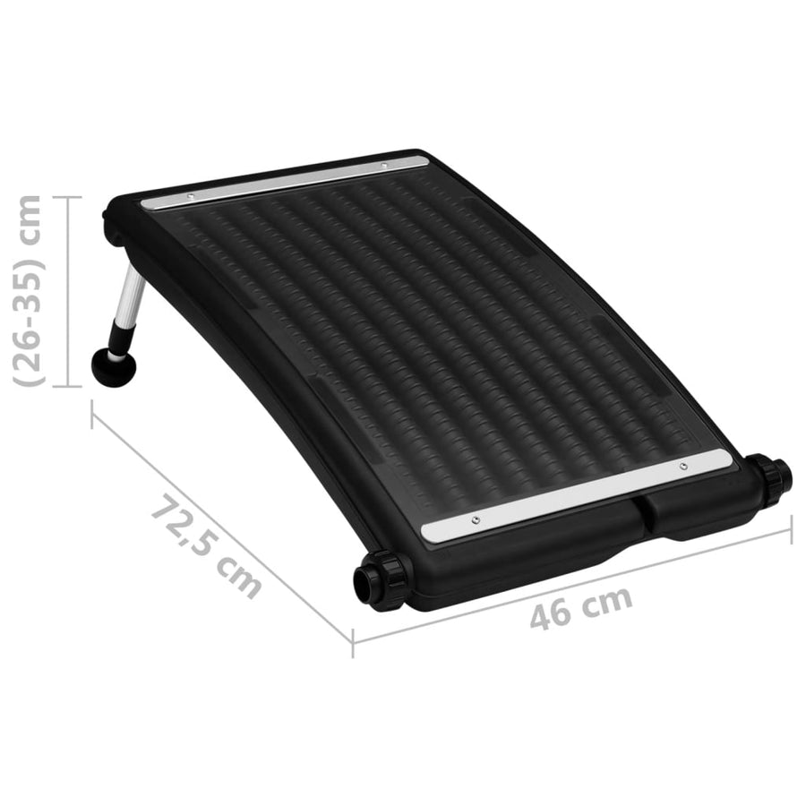 Zwembadverwarmingspaneel Solar Gebogen 72,5X46 Cm 3 72.5 x 46 cm
