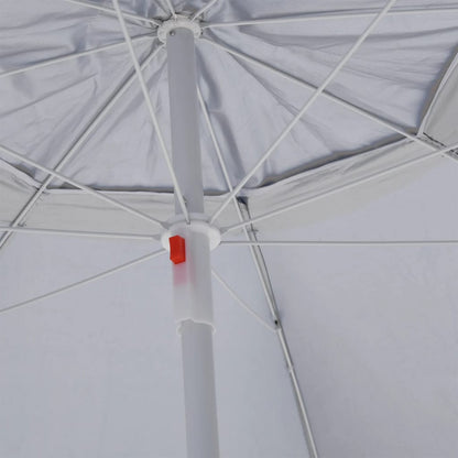 Strandparasol Met Zijwanden 215 Cm Kleurig Zand