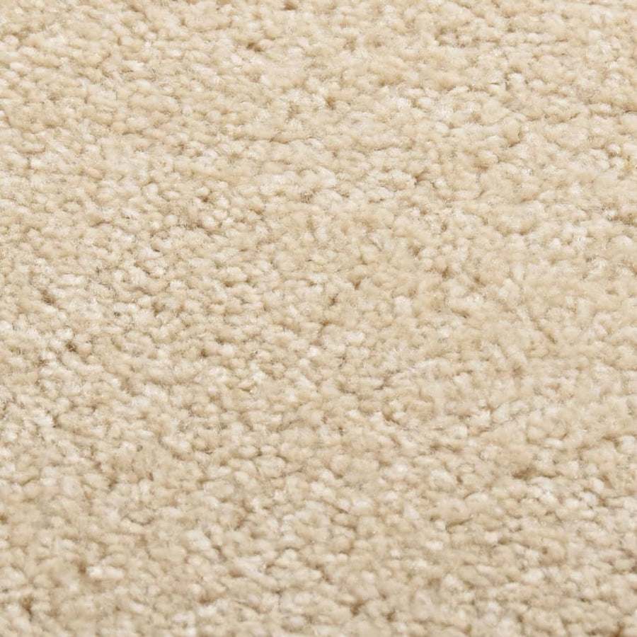 Vloerkleed Kortpolig 160 x 230 cm Beige