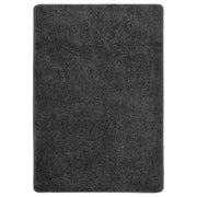 Vloerkleed shaggy 120x170 cm donkergrijs anti-slip