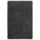 Vloerkleed Shaggy Anti-Slip 200 x 290 cm Donkergrijs