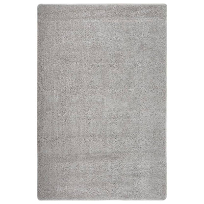 Vloerkleed Shaggy Anti-Slip 200 x 290 cm Lichtgrijs